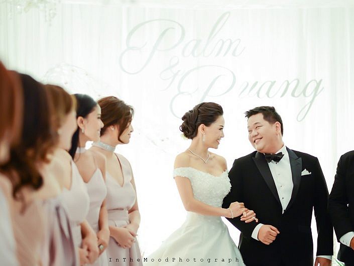 Wedding Reception - Palm & Puang