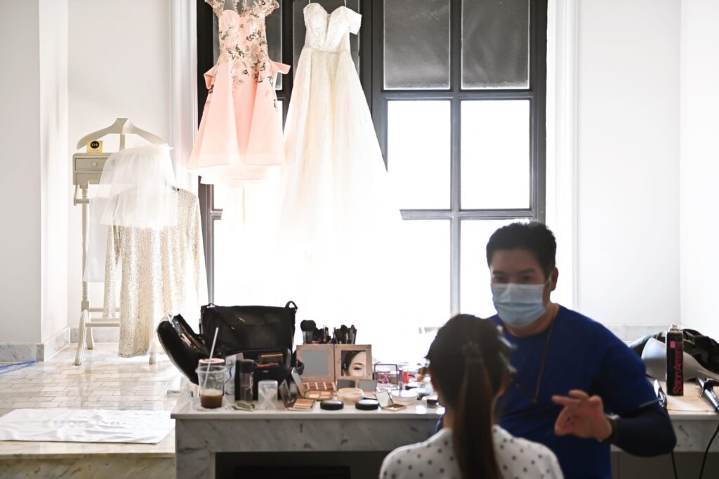 ถ่ายภาพ Candid งานแต่งงาน